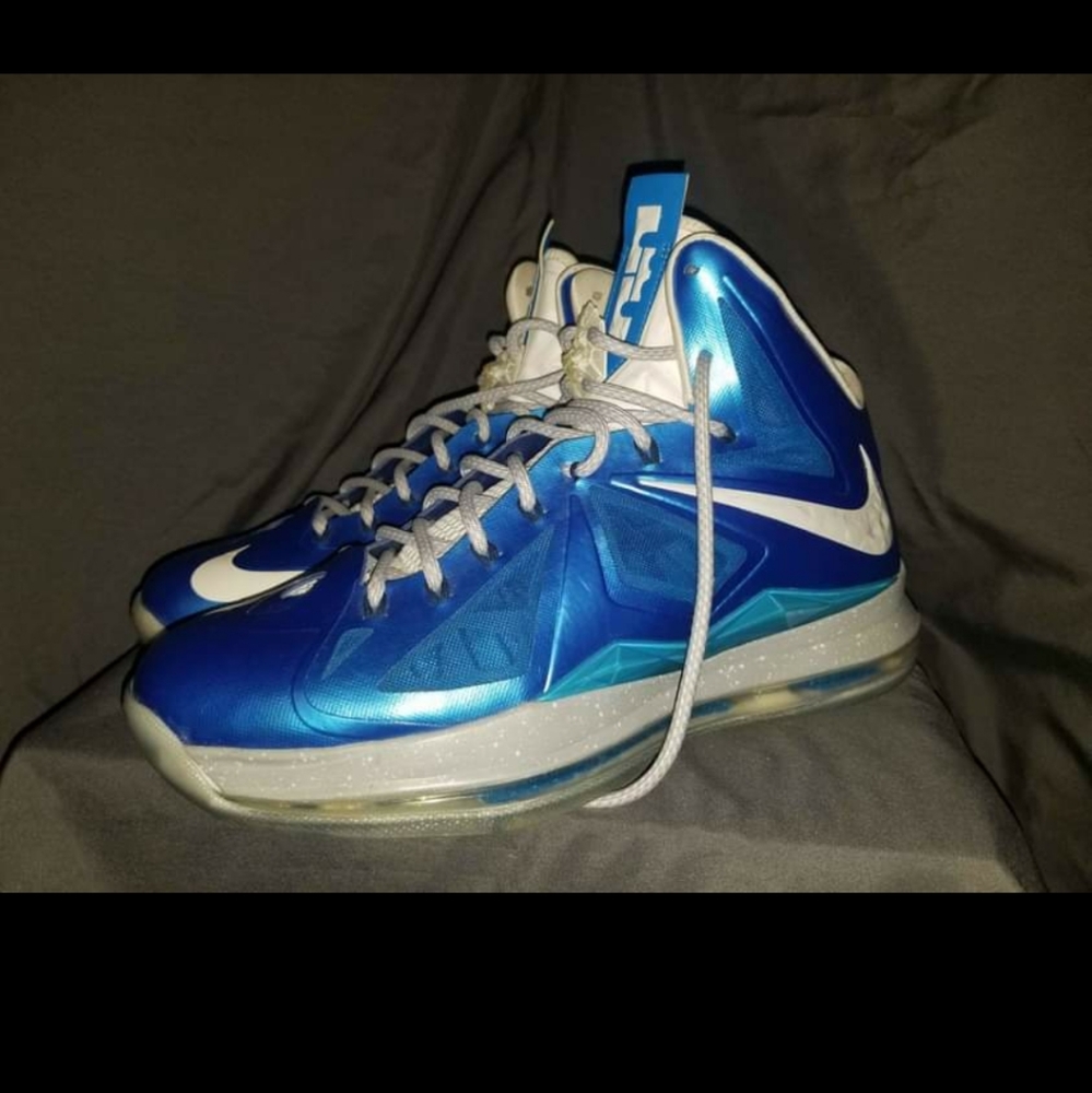 Nike Lebron X Diamond Collection "Blue Iced"